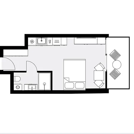Urban Global Premium No 3 11- Balcony - Free Garage Apartment *
