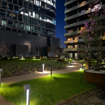 Urban Global Premium No 3 11- Balcony - Free Garage Apartment Katowice